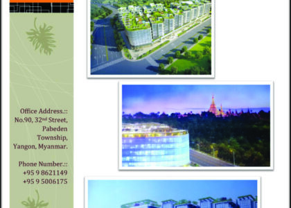 Proposed 8 Storeyed R.C.C Building, Link Road Shwe Gon Housing Project